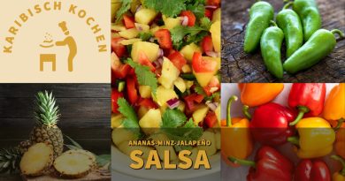 Ananas-Minz-Jalapeño Salsa