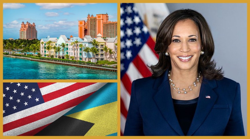 Bahamas – die Vizepräsidentin der Vereinigten Staaten trifft karibische Staats- und Regierungschefs